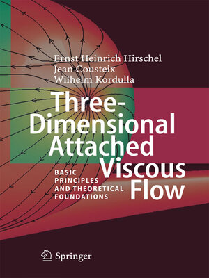 cover image of Three-Dimensional Attached Viscous Flow